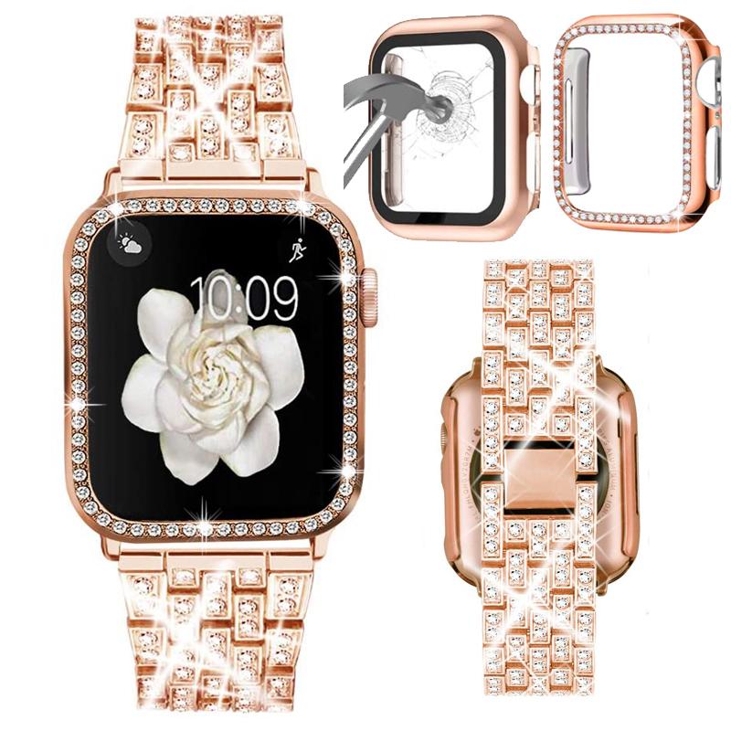 Strap For Apple watch band 6 se 5 4 42mm 38mm Stainless steel for iwatch 5 4 band watch strap bracelet Accessories 44mm 40mm 38mm
Strap For Apple watch band 6 se 5 4 42mm 38mm Stainless steel for iwatch 5 4 band watch strap bracelet Accessories 44mm 40mm 38mm