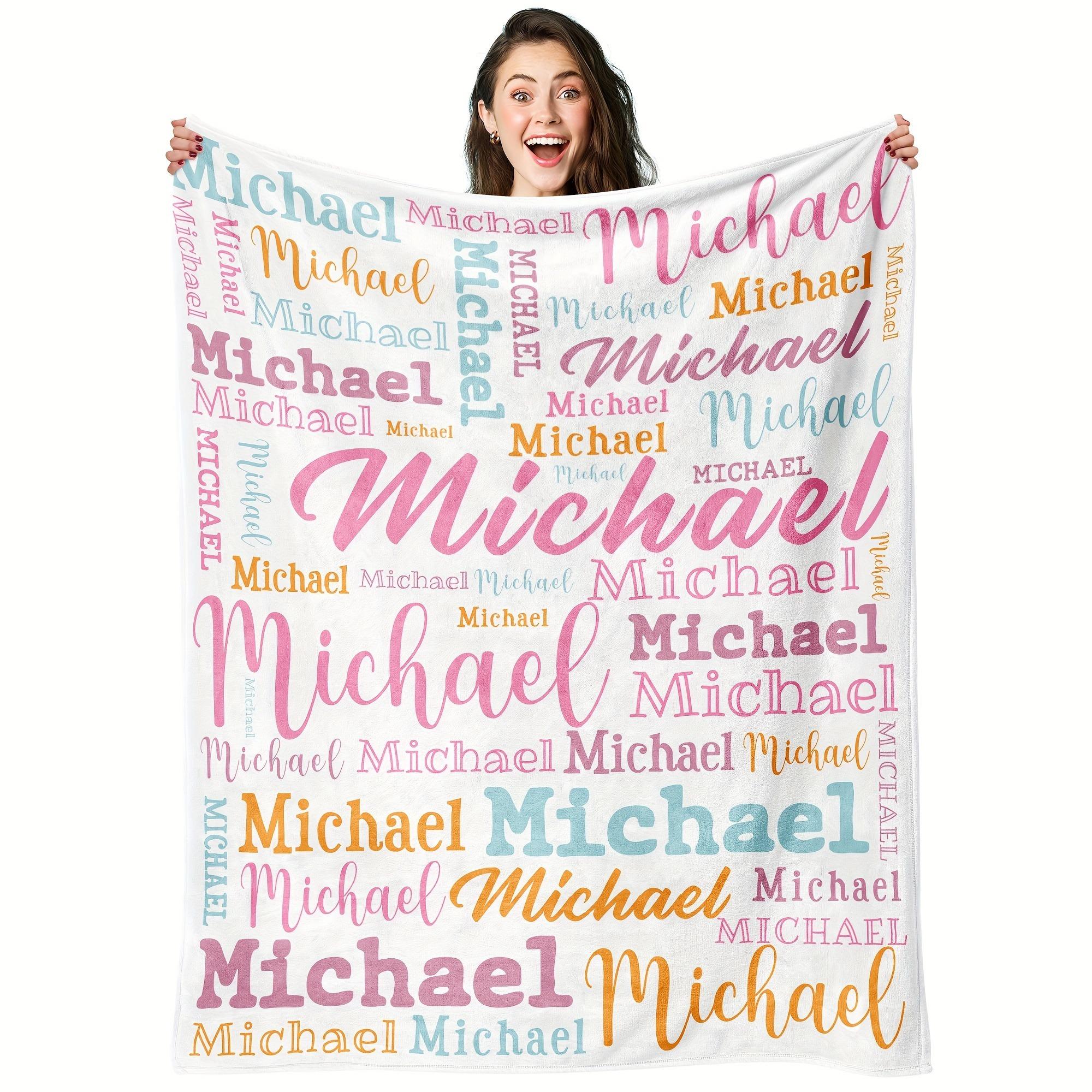 Name Customize Flannel Blanket For Kids Adult Girls Gift Picnic Travel Bed Throw Blanket Applicable All Season Black Blankets 75cmx90cm
Name Customize Flannel Blanket For Kids Adult Girls Gift Picnic Travel Bed Throw Blanket Applicable All Season Black Blankets 75cmx90cm