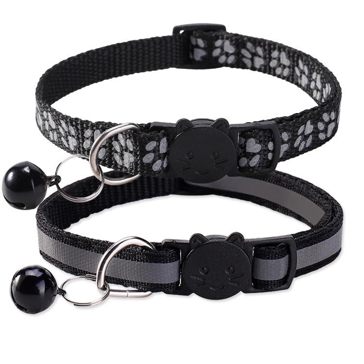 Reflective Safety Adjustable Pet Collar for Cats and Dogs чорний
Reflective Safety Adjustable Pet Collar for Cats and Dogs чорний