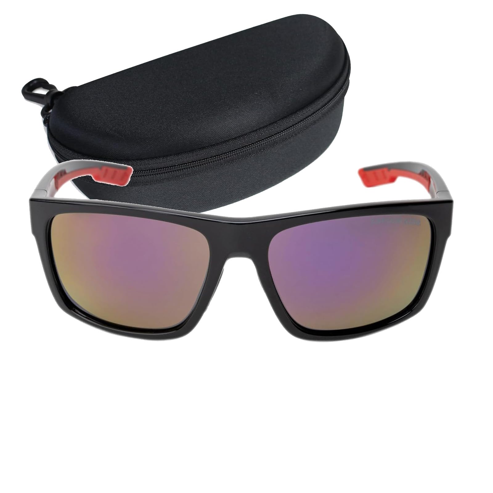 Captain Stag Polarized Sunglasses with Sunglasses PC Smoke Red Men s Case, Plastic, Mirror, CSP-010-1-EH-72
Captain Stag Polarized Sunglasses with Sunglasses PC Smoke Red Men s Case, Plastic, Mirror, CSP-010-1-EH-72