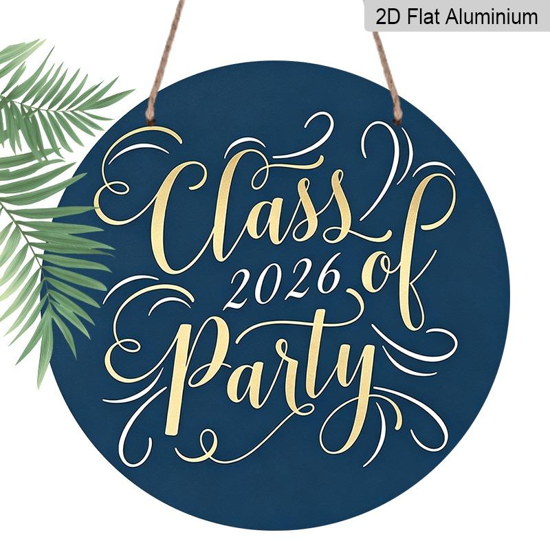 2D Flat Aluminum Graduation-themed Wall Hanging, Available in Multiple Sizes, Features An Elegant Navy Blue and Gold Foil Design, Making It A Perfect 7.87×7.87inch
2D Flat Aluminum Graduation-themed Wall Hanging, Available in Multiple Sizes, Features An Elegant Navy Blue and Gold Foil Design, Making It A Perfect 7.87×7.87inch