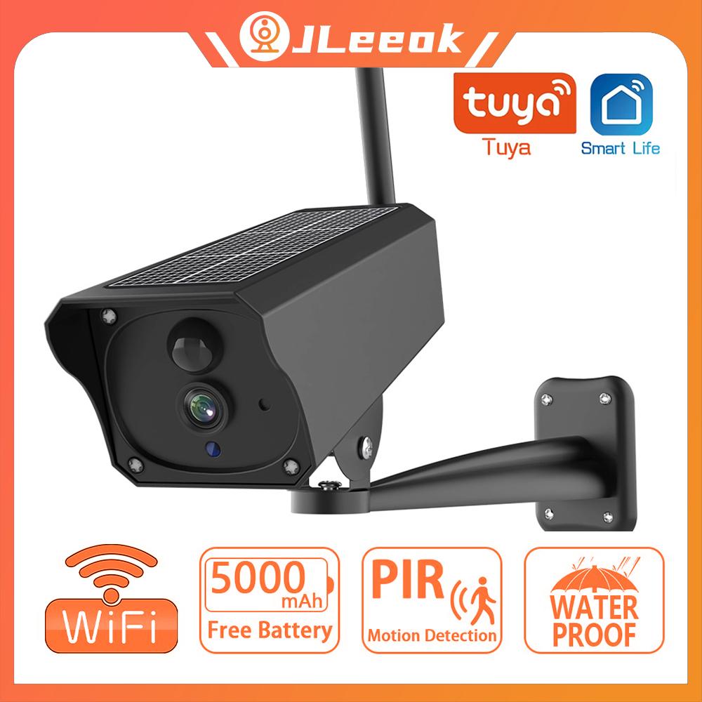 Jleeok Tuya Outdoor 5MP 3W Solar WIFI Bult-in Battery Wireless Surveillence IP Camera PIR Motion Detection Home Securtiy IR Cam CCTV Alexa
Jleeok Tuya Outdoor 5MP 3W Solar WIFI Bult-in Battery Wireless Surveillence IP Camera PIR Motion Detection Home Securtiy IR Cam CCTV Alexa