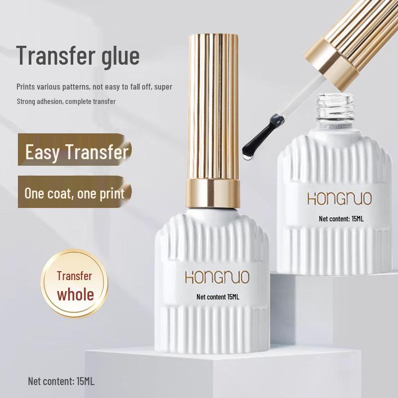 Nail Art Transfer Gel Polish - Quick Transfer, High Viscosity, Long-Lasting Salon Quality
Nail Art Transfer Gel Polish - Quick Transfer, High Viscosity, Long-Lasting Salon Quality