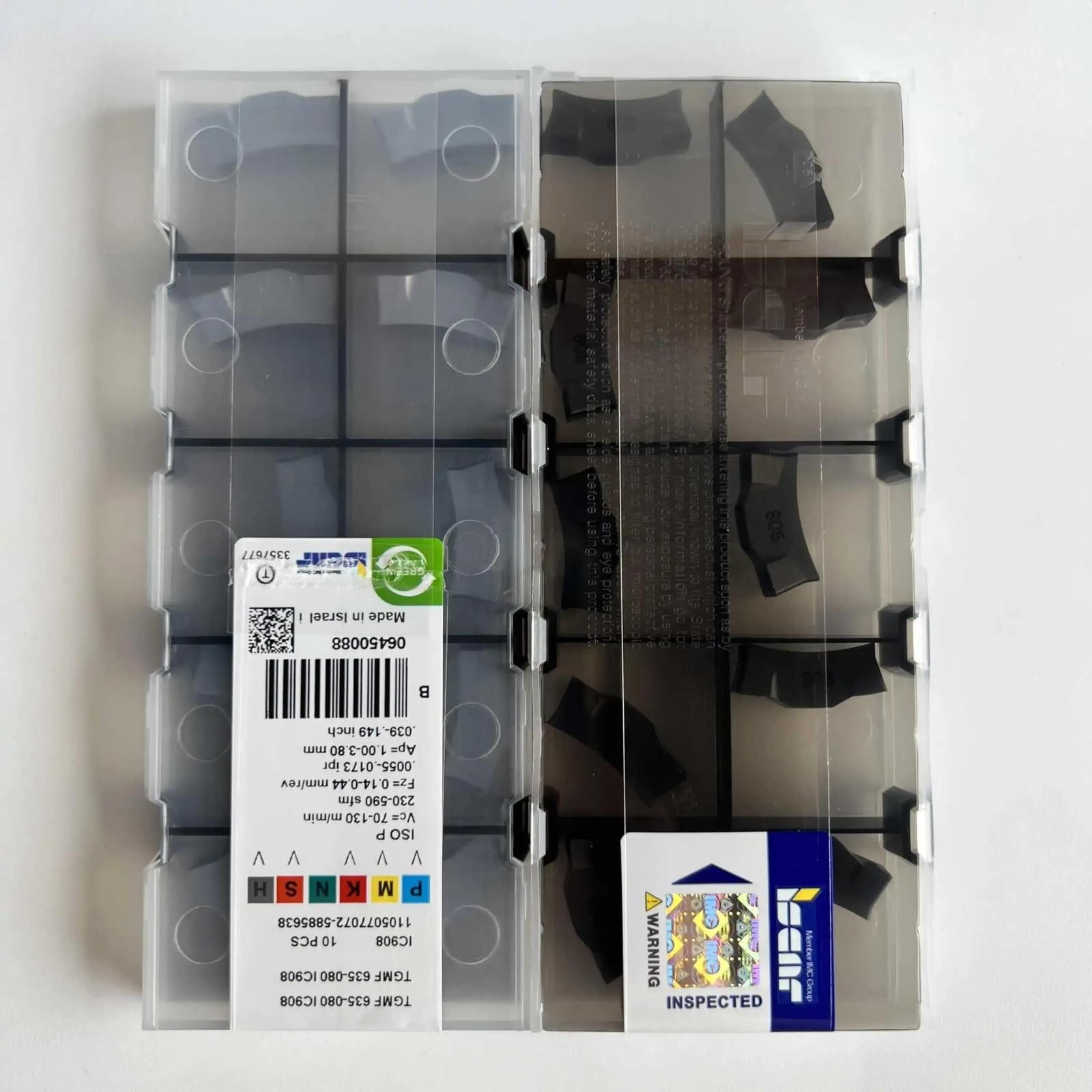 TGMF635-080 IC908 /Industrial indexable Carbide Inserts 10 PCS
TGMF635-080 IC908 /Industrial indexable Carbide Inserts 10 PCS