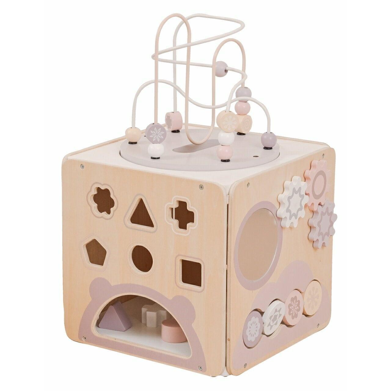 Educational toy 1 year old wooden activity cube play box baby infant finger looping shape sorting puzzle building blocks indoor boys girls nursery
Educational toy 1 year old wooden activity cube play box baby infant finger looping shape sorting puzzle building blocks indoor boys girls nursery