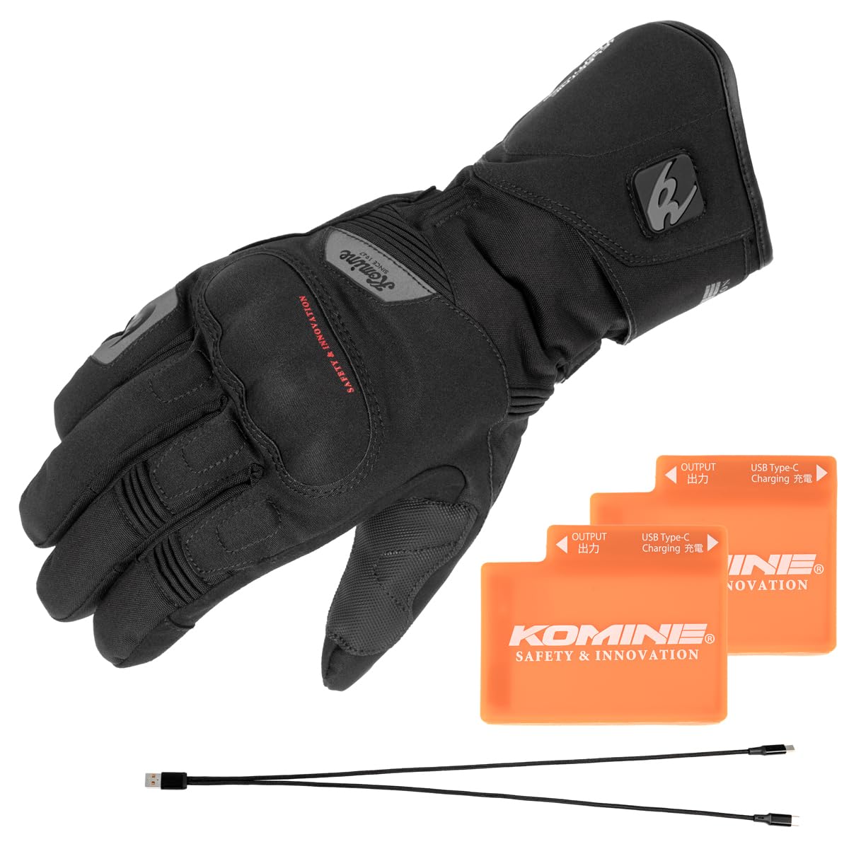 KOMINE 2025 Model Motorcycle Protective Heated Glove Set Medium (08-219 EK-219), Black, чёрный
KOMINE 2025 Model Motorcycle Protective Heated Glove Set Medium (08-219 EK-219), Black, чёрный