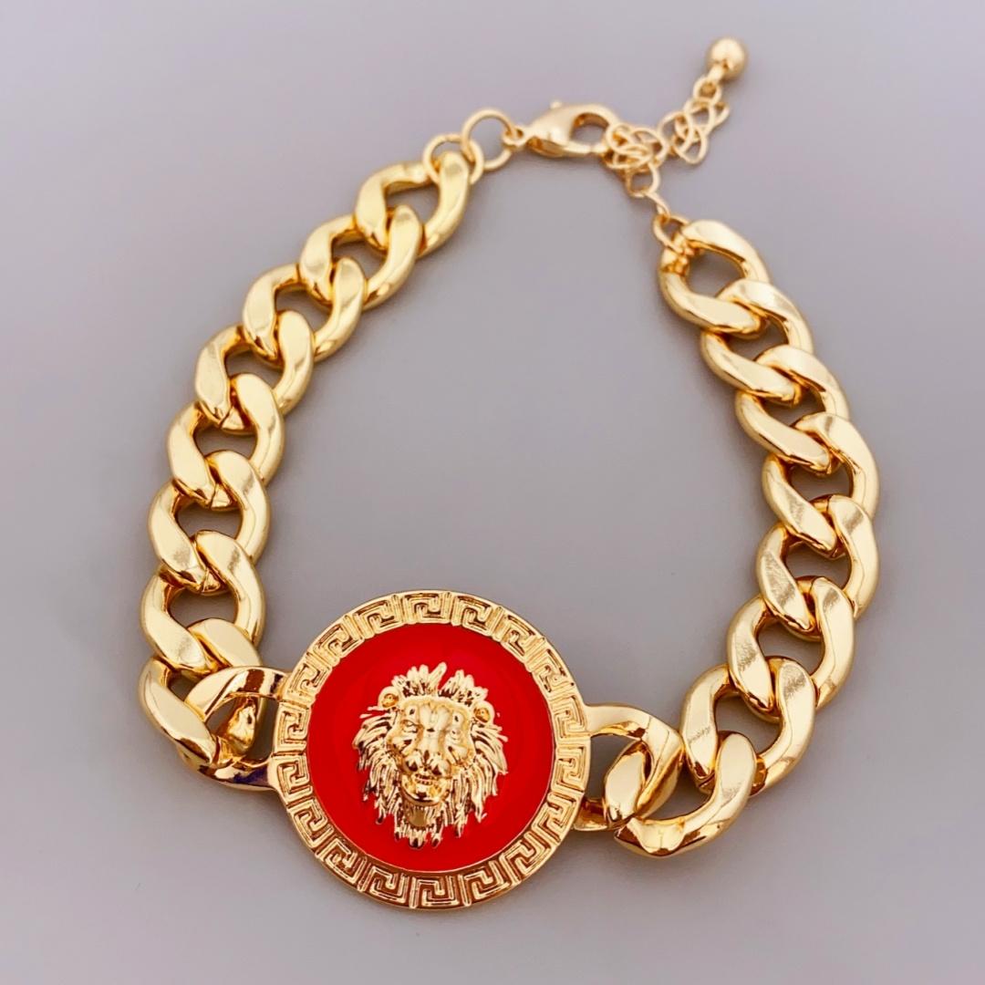 Плетеный браслет из высококачественного сплава с головой льва с капающим маслом, идеальный подарок для мужчин и женщин
Плетеный браслет из высококачественного сплава с головой льва с капающим маслом, идеальный подарок для мужчин и женщин