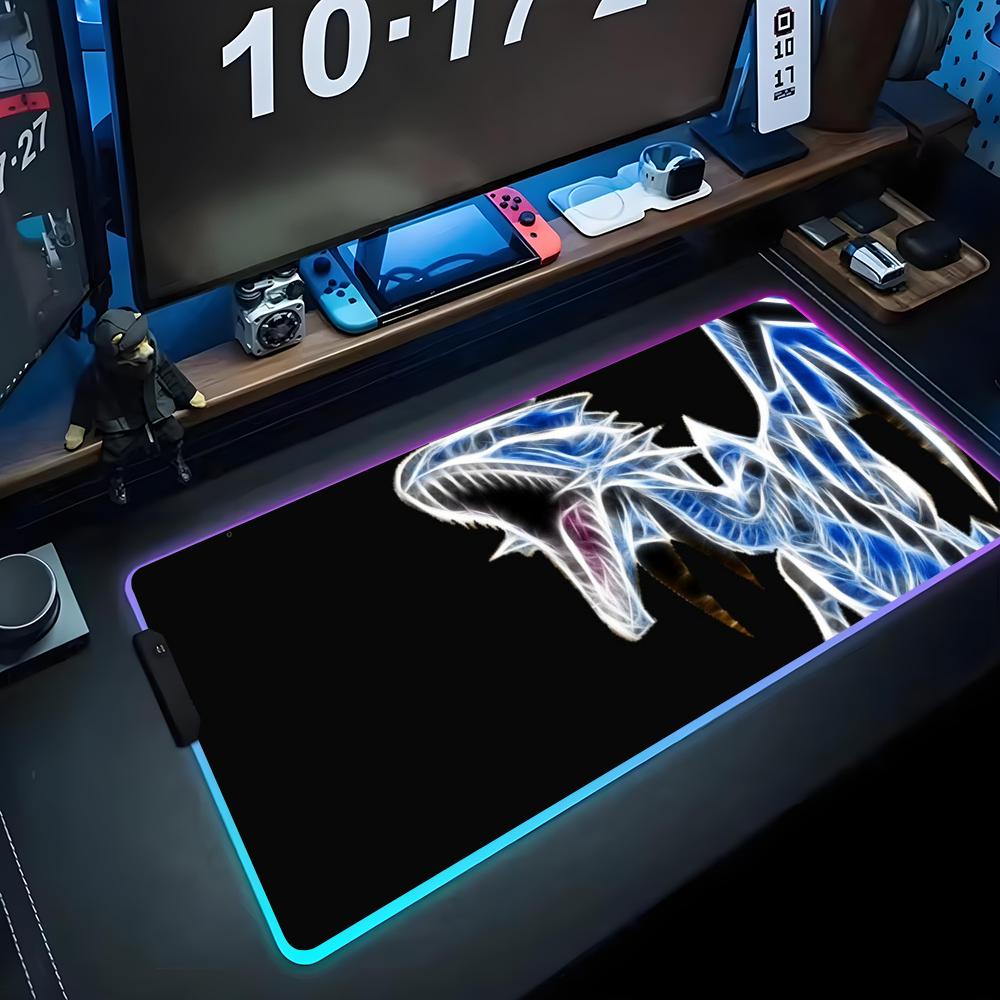 blue eyes white dragon Mouse Pad RGB Gaming Mousepad Big LED Pad PC Desk Mat Luminous Mouse Pad Large Keyboard Mats Table Rug Wi 600x300x3mm
blue eyes white dragon Mouse Pad RGB Gaming Mousepad Big LED Pad PC Desk Mat Luminous Mouse Pad Large Keyboard Mats Table Rug Wi 600x300x3mm