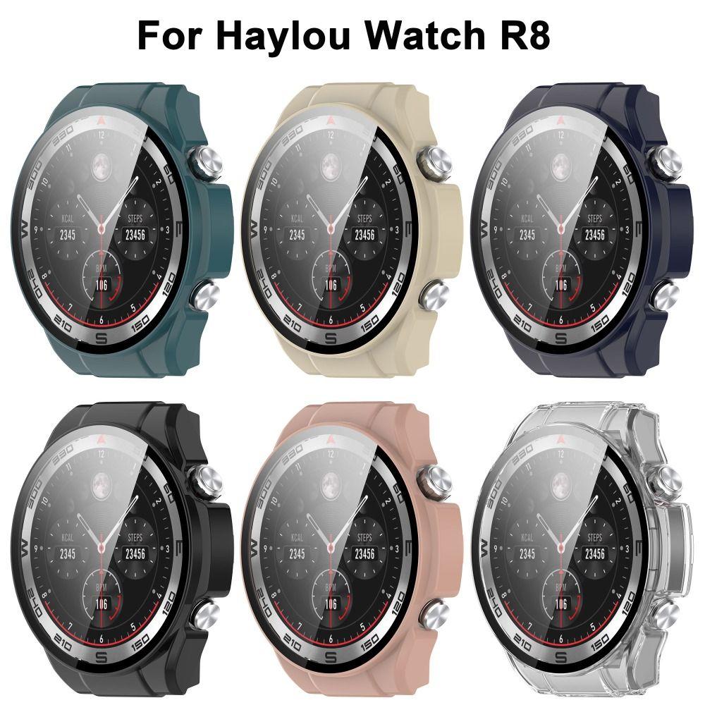 Smart Screen Protector PC+Tempered Cover Shell New Protective Case for Haylou Watch R8 Smart Watch
Smart Screen Protector PC+Tempered Cover Shell New Protective Case for Haylou Watch R8 Smart Watch