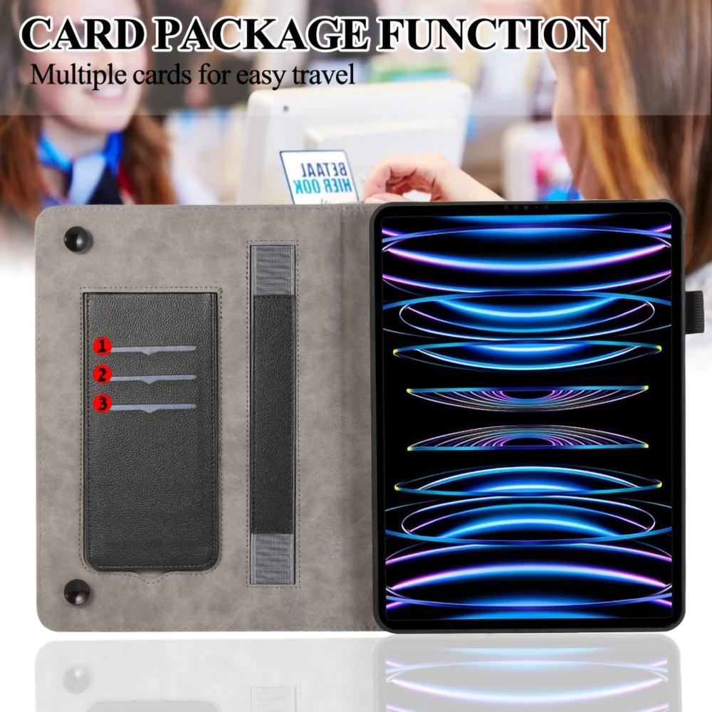 For iPad Air 11 (2025)/(2024)/Pro 11 (2020)/(2021)/(2022)/Air (2022)/(2020) Case Anti-Drop PU Leather Tablet Cover Black
For iPad Air 11 (2025)/(2024)/Pro 11 (2020)/(2021)/(2022)/Air (2022)/(2020) Case Anti-Drop PU Leather Tablet Cover Black