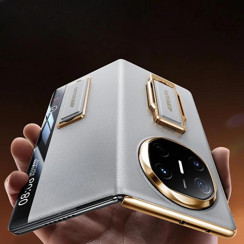 Eary Leather Phone Case for Huawei Mate X6 Dual Strap With 360° Rotation Stand Smart View WindowShockproof Protector Full Cover for HUAWEI Mate X6 срібний
Eary Leather Phone Case for Huawei Mate X6 Dual Strap With 360° Rotation Stand Smart View WindowShockproof Protector Full Cover for HUAWEI Mate X6 срібний
