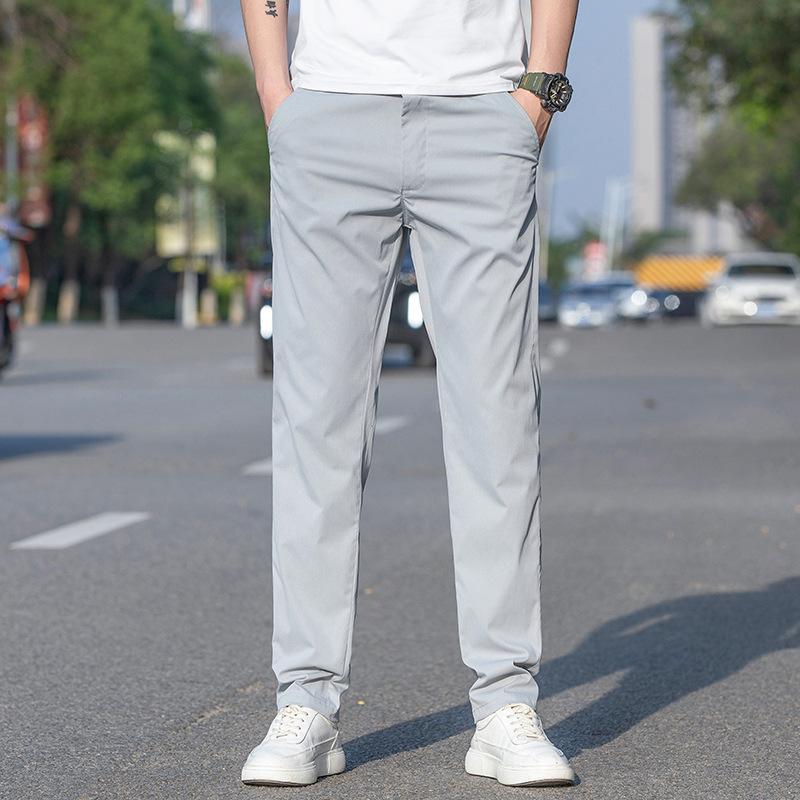 Trousers men Korean version of the trend of business men s casual trousers men s trousers summer thin section trousers straight Western trousers men 38 Темно-синій
Trousers men Korean version of the trend of business men s casual trousers men s trousers summer thin section trousers straight Western trousers men 38 Темно-синій