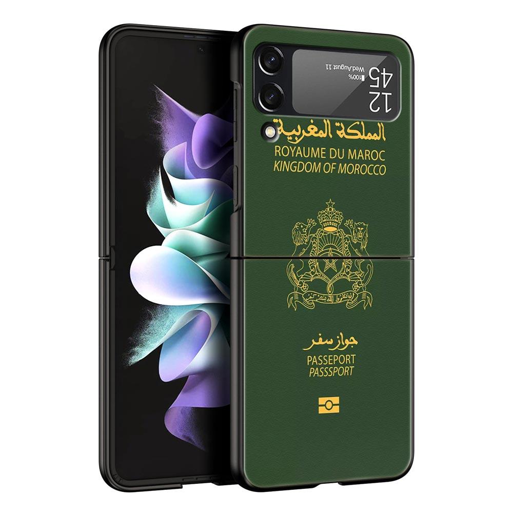 Z Flip 4 Phone Case for Samsung Galaxy Z Flip 3 5G ZFlip3 Flip3 zflip Flip4 Black Hard Cover Morocco Flag Passport Shell Coque Z Flip3 5G
Z Flip 4 Phone Case for Samsung Galaxy Z Flip 3 5G ZFlip3 Flip3 zflip Flip4 Black Hard Cover Morocco Flag Passport Shell Coque Z Flip3 5G