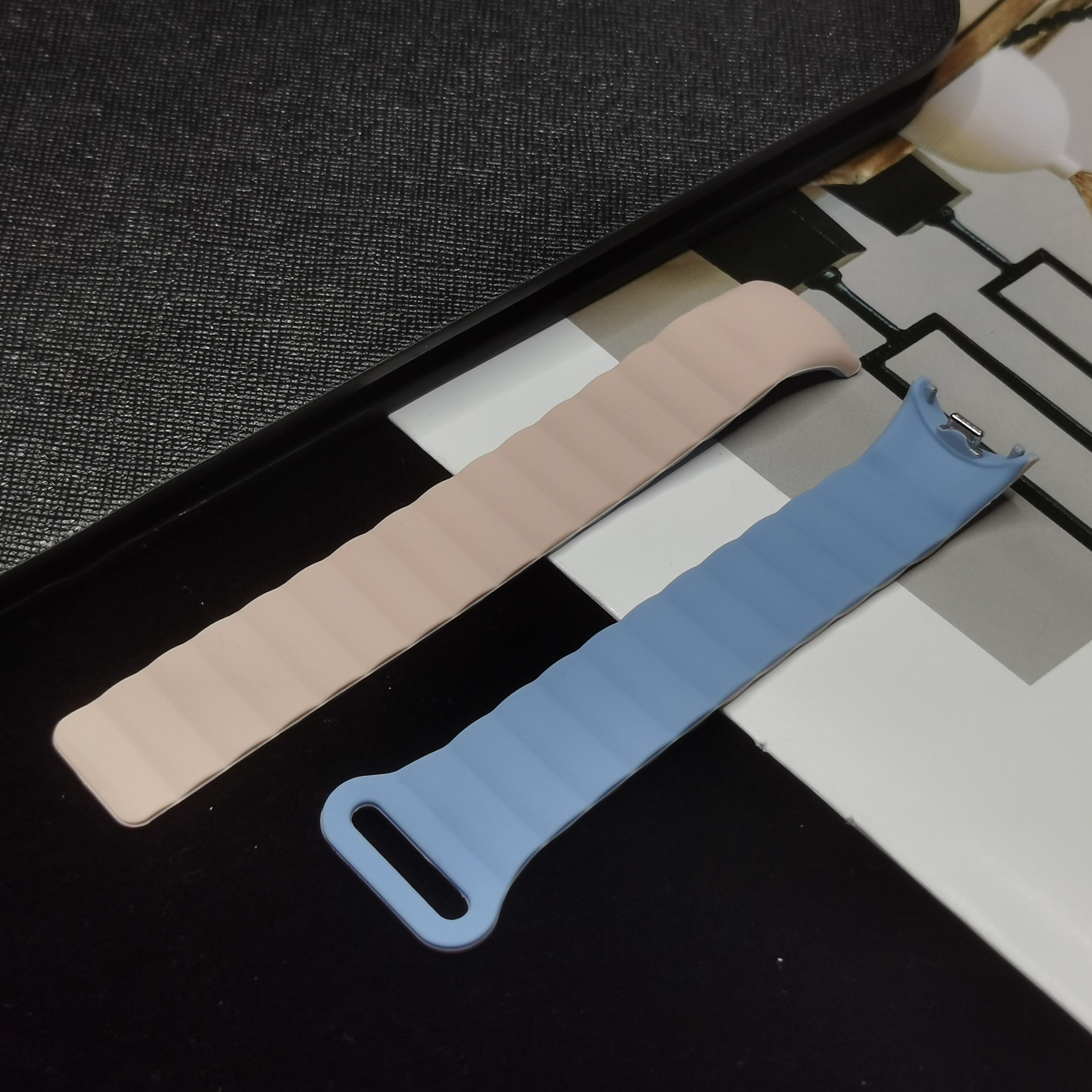 Магнитная петля для Mi Band 8, силиконовый спортивный ремешок для часов для Xiaomi Mi Band 8, NFC Correa, браслет, металлический интерфейс for Miband 8 розовый/синий
Магнитная петля для Mi Band 8, силиконовый спортивный ремешок для часов для Xiaomi Mi Band 8, NFC Correa, браслет, металлический интерфейс for Miband 8 розовый/синий