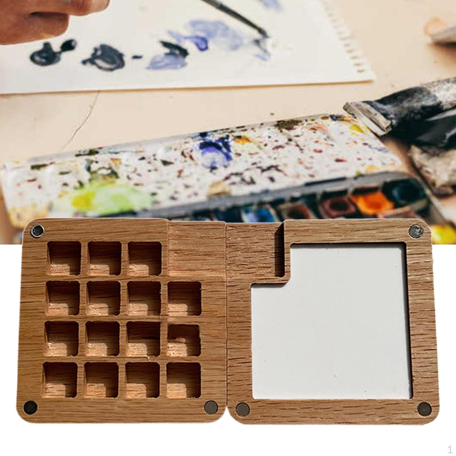 Portable Painting Palette Set for Children or Beginners Oak 15 Grids
Portable Painting Palette Set for Children or Beginners Oak 15 Grids