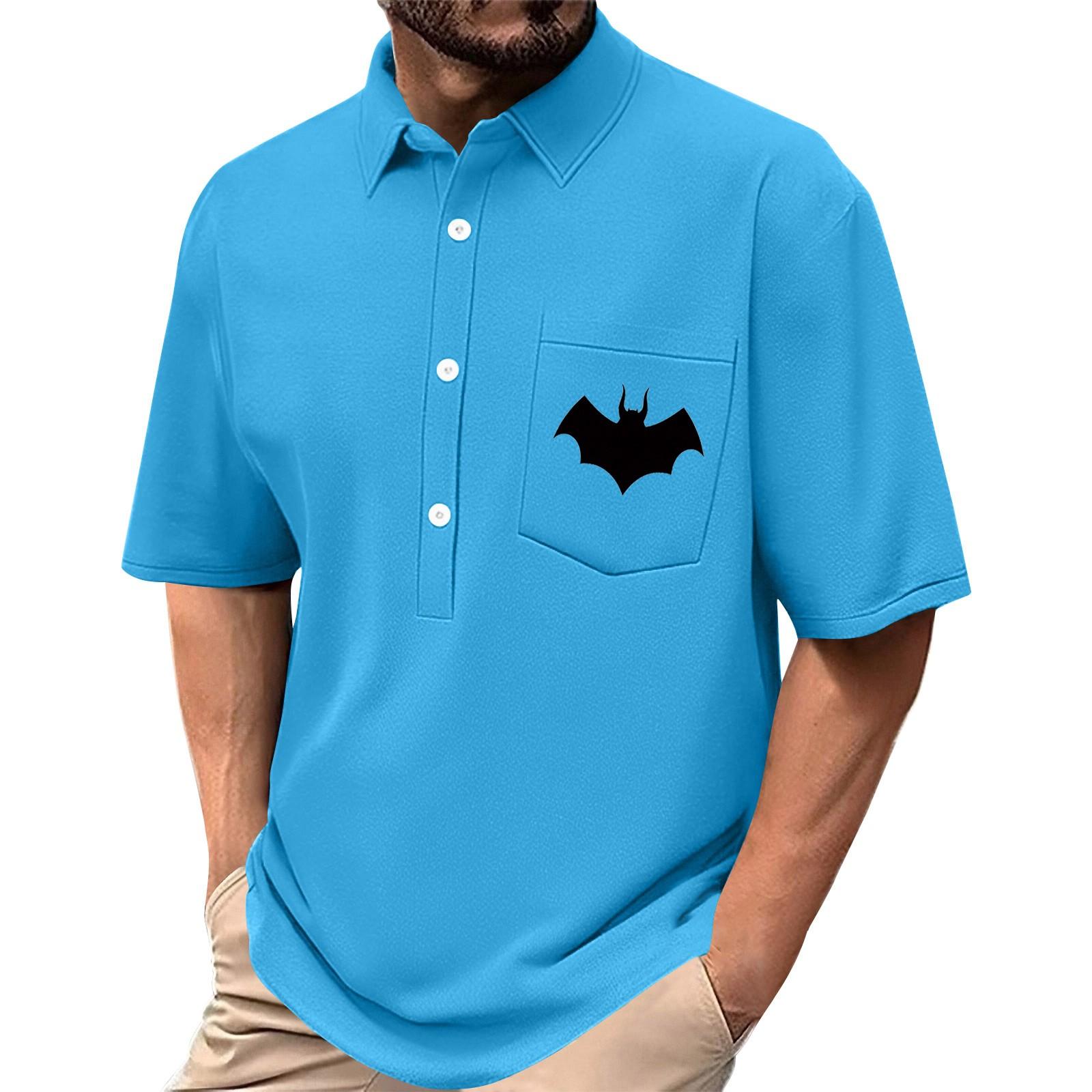 Мужская летняя однотонная рубашка с принтом, эластичная в четырех направлениях, с лацканами, на пуговицах, с карманом, повседневный спортивный топ с короткими рукавами XL
Мужская летняя однотонная рубашка с принтом, эластичная в четырех направлениях, с лацканами, на пуговицах, с карманом, повседневный спортивный топ с короткими рукавами XL