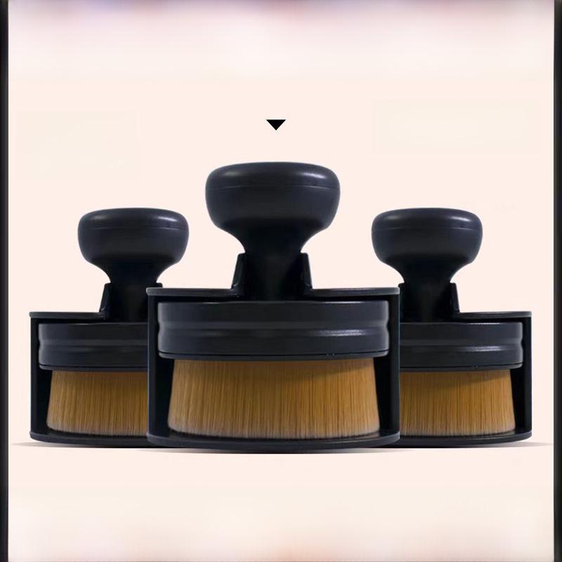 Traceless Push-Pull Flat Head Brush for Foundation, Concealer, Loose Powder, Beauty & Car Cleaning. Brown Bristles
Traceless Push-Pull Flat Head Brush for Foundation, Concealer, Loose Powder, Beauty & Car Cleaning. Brown Bristles