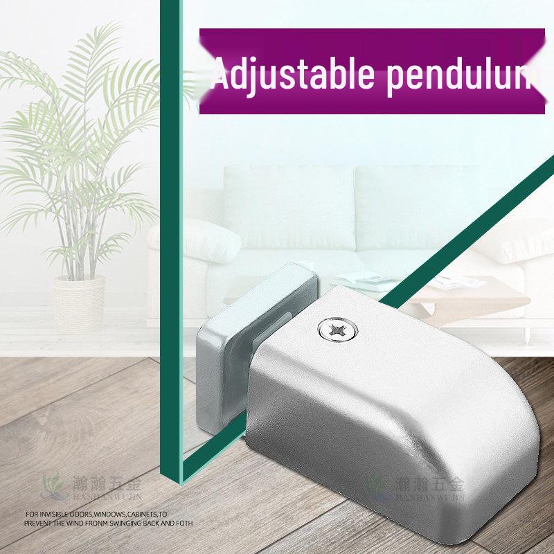 Frameless Glass Sliding Door Floor Stopper & Anti-Sway Guide
Frameless Glass Sliding Door Floor Stopper & Anti-Sway Guide