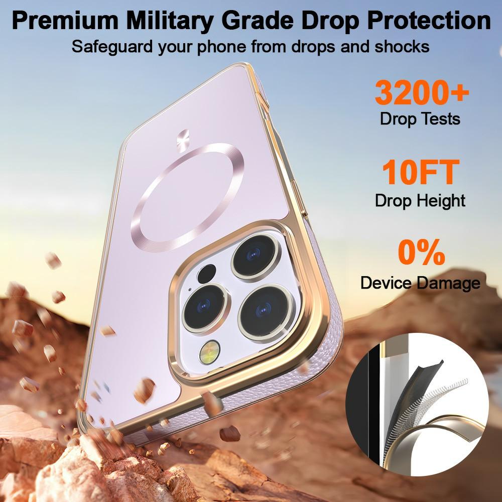 For iPhone 16 Pro Magnetic Case Electroplating Anti-Drop TPU+PC Phone Back Cover Light Green
For iPhone 16 Pro Magnetic Case Electroplating Anti-Drop TPU+PC Phone Back Cover Light Green