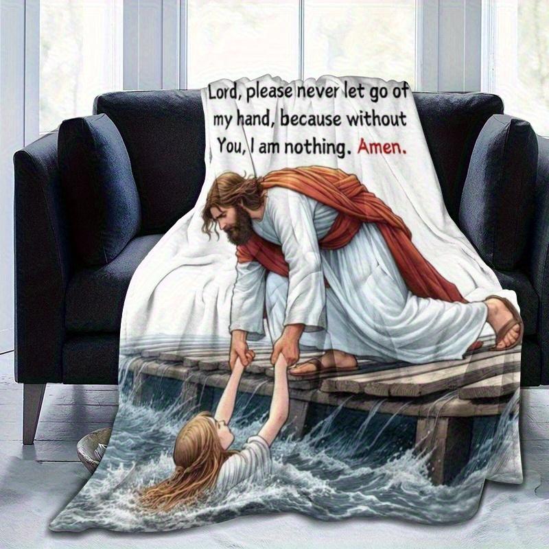 Personalized Jesus Christ Blanket Name Faith Message Soft Fleece Throw Gift Home Decor Religious Theme 75x100cm
Personalized Jesus Christ Blanket Name Faith Message Soft Fleece Throw Gift Home Decor Religious Theme 75x100cm