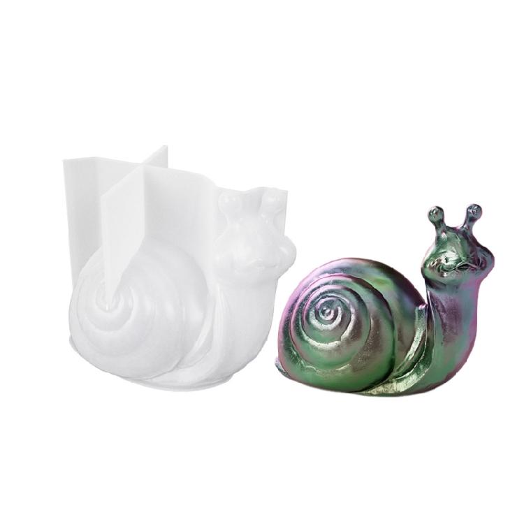 Snail Epoxy Resin Mould 3D Snail Silicone Mould for Candle Making Home Decors 1
Snail Epoxy Resin Mould 3D Snail Silicone Mould for Candle Making Home Decors 1