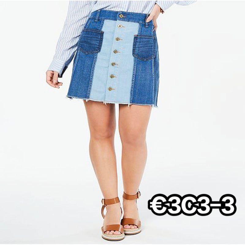 Jacque Foreign Trade Oversized Sheath Denim Skirt Blue 6
Jacque Foreign Trade Oversized Sheath Denim Skirt Blue 6