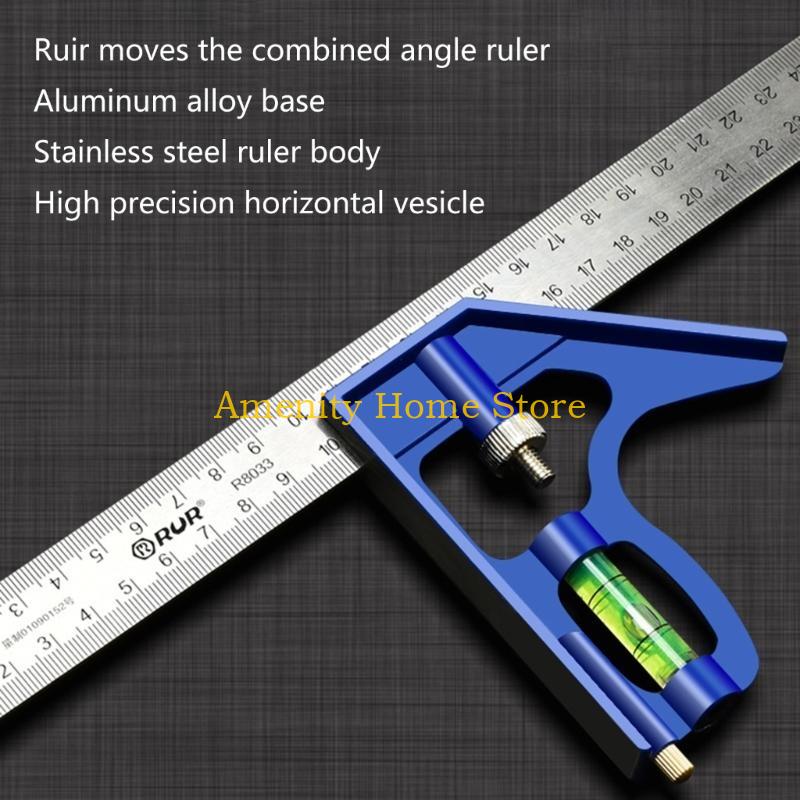 F26C Measuring Try Gauge Multi-Angle Leveler Ruler with Bubble Level Woodworking Tool China Mainland
F26C Measuring Try Gauge Multi-Angle Leveler Ruler with Bubble Level Woodworking Tool China Mainland