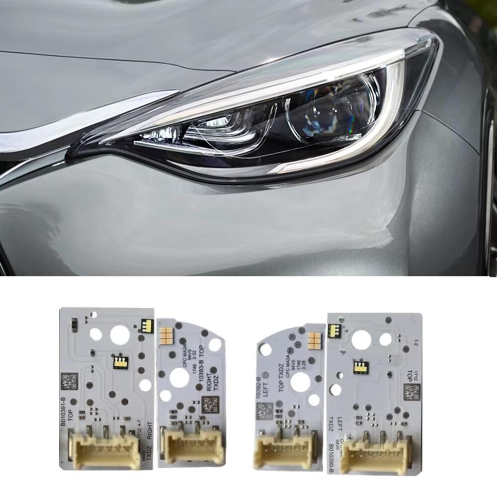 ДХО Лев. и Амп.; Светодиодные платы указателей поворота для Infiniti Q30 Qx30 2017-2019 со светодиодной фарой
ДХО Лев. и Амп.; Светодиодные платы указателей поворота для Infiniti Q30 Qx30 2017-2019 со светодиодной фарой