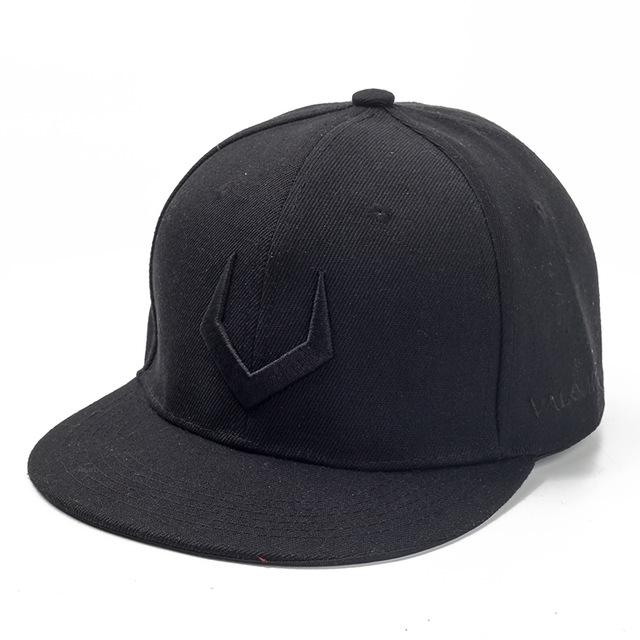 Мужская шляпа в стиле хип-хоп с плоским верхом Snapback имеет женскую модную хлопковую бейсболку чёрный
Мужская шляпа в стиле хип-хоп с плоским верхом Snapback имеет женскую модную хлопковую бейсболку чёрный