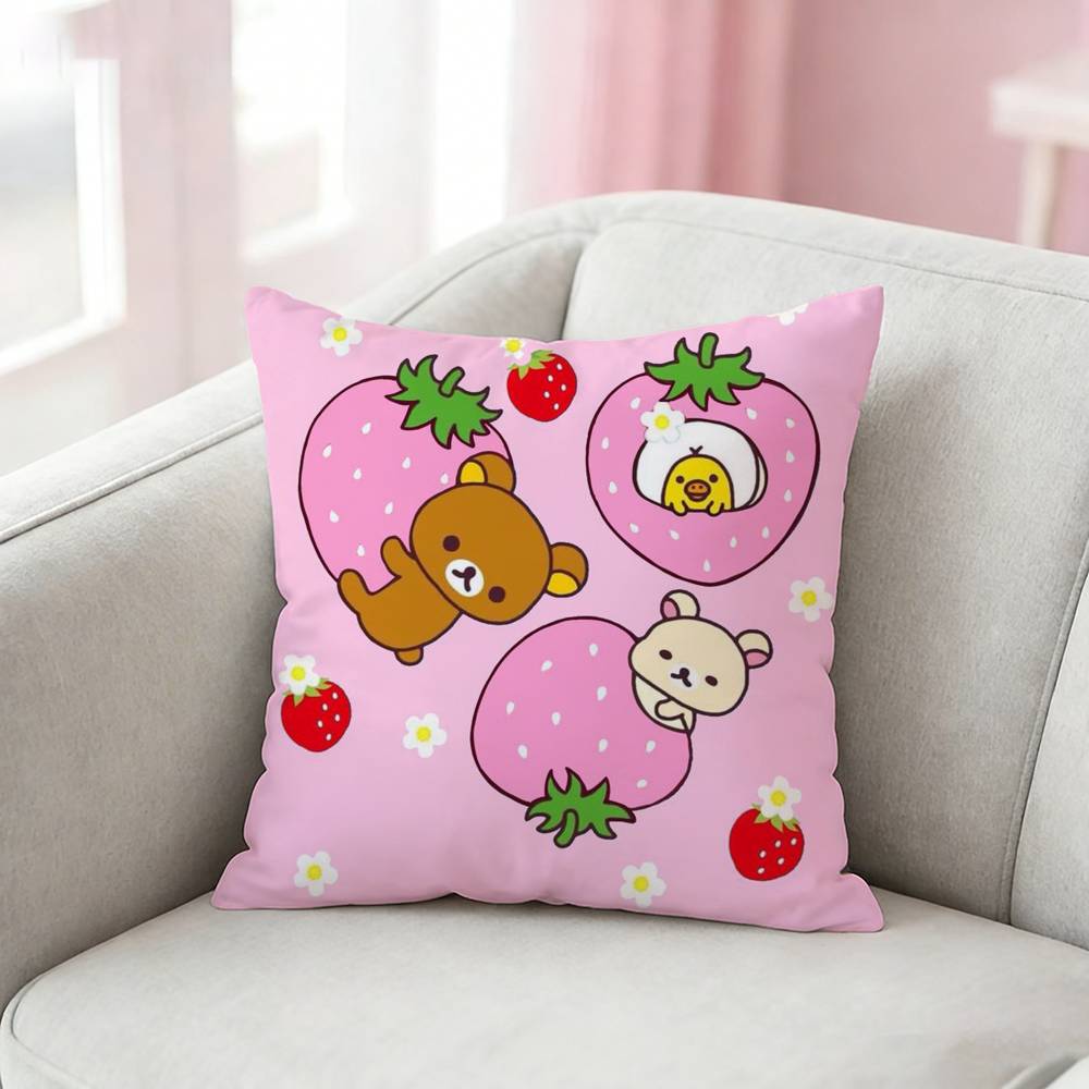 Cute Rilakkuma White Brown Bear Pillow Case Pattern Printed Pillowcase For Living Room Sofa Cushion Cover 30x30cm
Cute Rilakkuma White Brown Bear Pillow Case Pattern Printed Pillowcase For Living Room Sofa Cushion Cover 30x30cm
