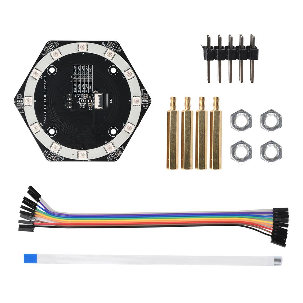 6+1 Microphone Array Module Speech Recognition Sound Source Positioning Suitable for Mcu Driver K210 Development Board/I2S Inte бежевий
6+1 Microphone Array Module Speech Recognition Sound Source Positioning Suitable for Mcu Driver K210 Development Board/I2S Inte бежевий