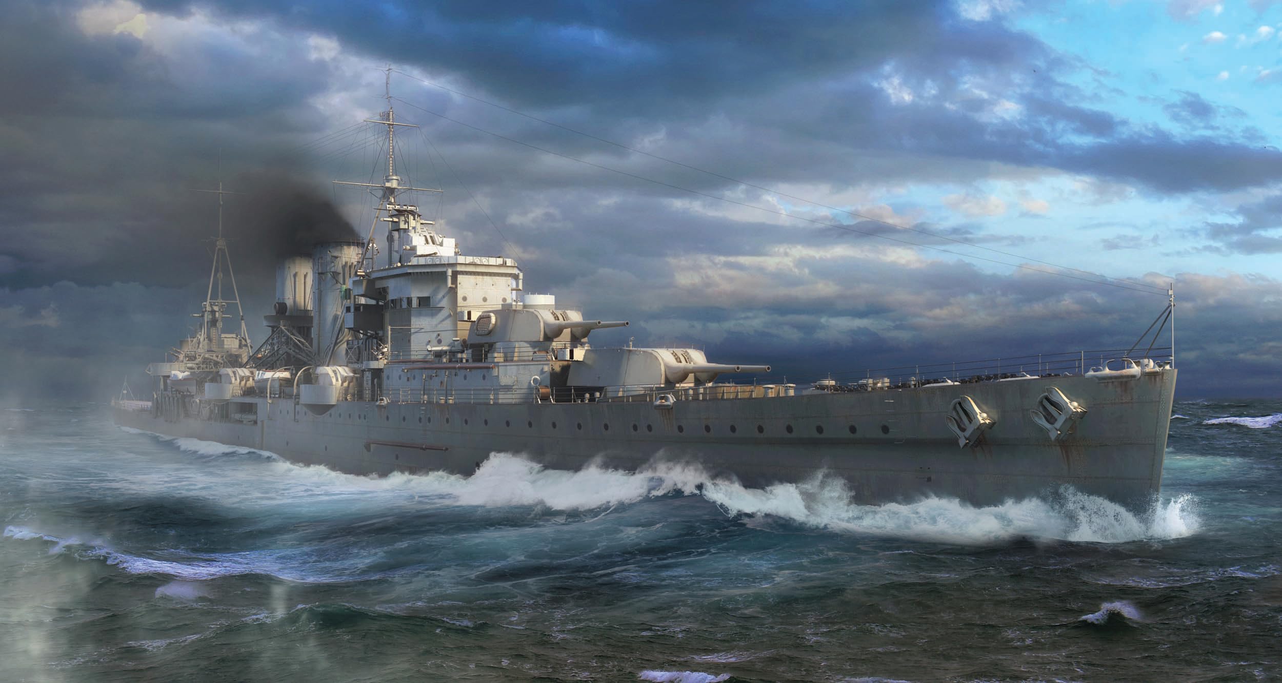 Trumpeter 1/700 Тяжелый крейсер Королевского флота HMS Exeter Пластиковая модель 06744
Trumpeter 1/700 Тяжелый крейсер Королевского флота HMS Exeter Пластиковая модель 06744
