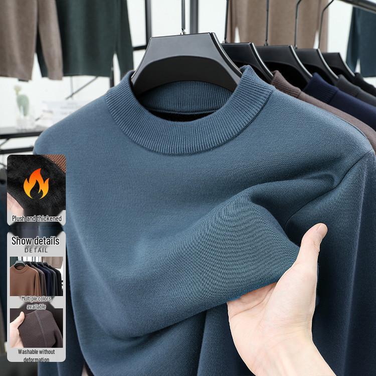 Men s High-Neck Thickened Winter Knit Sweater 3XL
Men s High-Neck Thickened Winter Knit Sweater 3XL