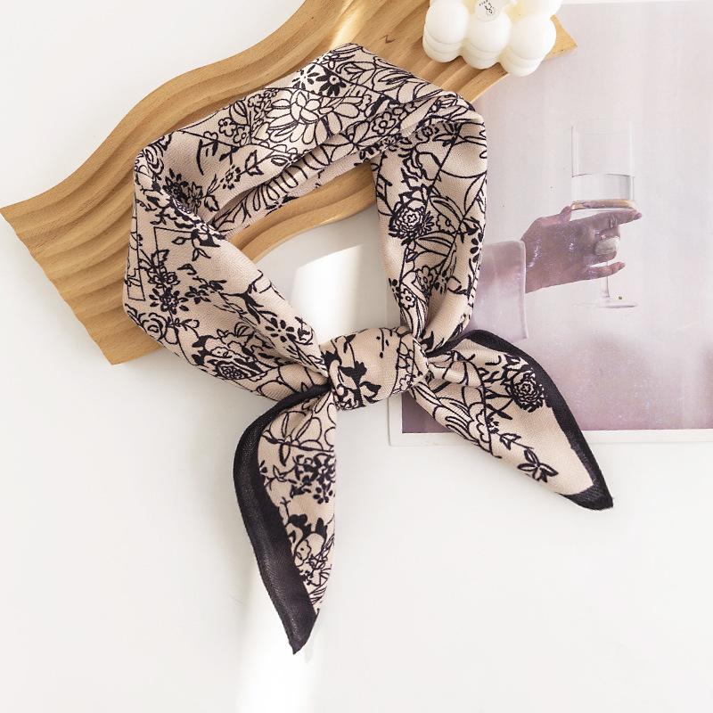 Модный дорожный шелковый шарф в пасторальном стиле, корейский небольшой квадратный шарф, тонкий принтованный декоративный шарф, шарф для женщин 65*65cm
Модный дорожный шелковый шарф в пасторальном стиле, корейский небольшой квадратный шарф, тонкий принтованный декоративный шарф, шарф для женщин 65*65cm