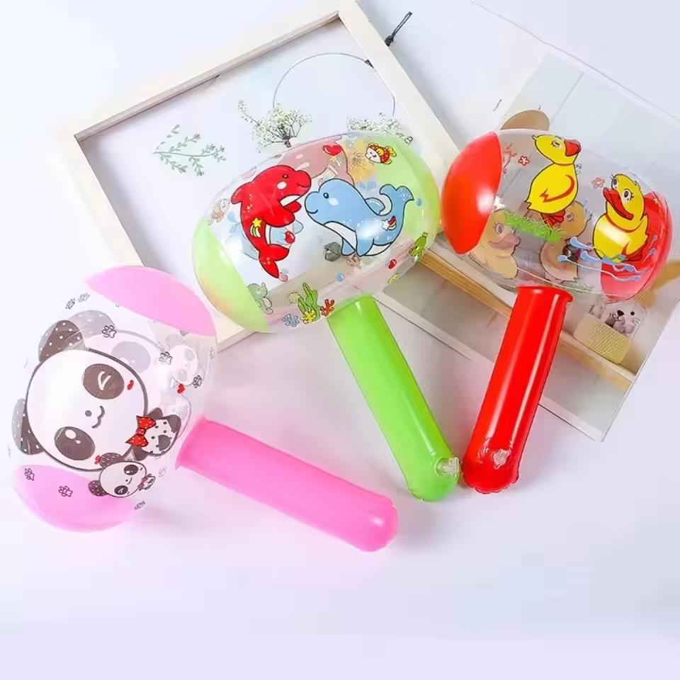 Cartoon Animal 3D Inflatable Hammer with Bell Summer Beach Kids Birthday Party Fun Toy Pinata Fillers Goodie Bags Gifts for Kids
Cartoon Animal 3D Inflatable Hammer with Bell Summer Beach Kids Birthday Party Fun Toy Pinata Fillers Goodie Bags Gifts for Kids