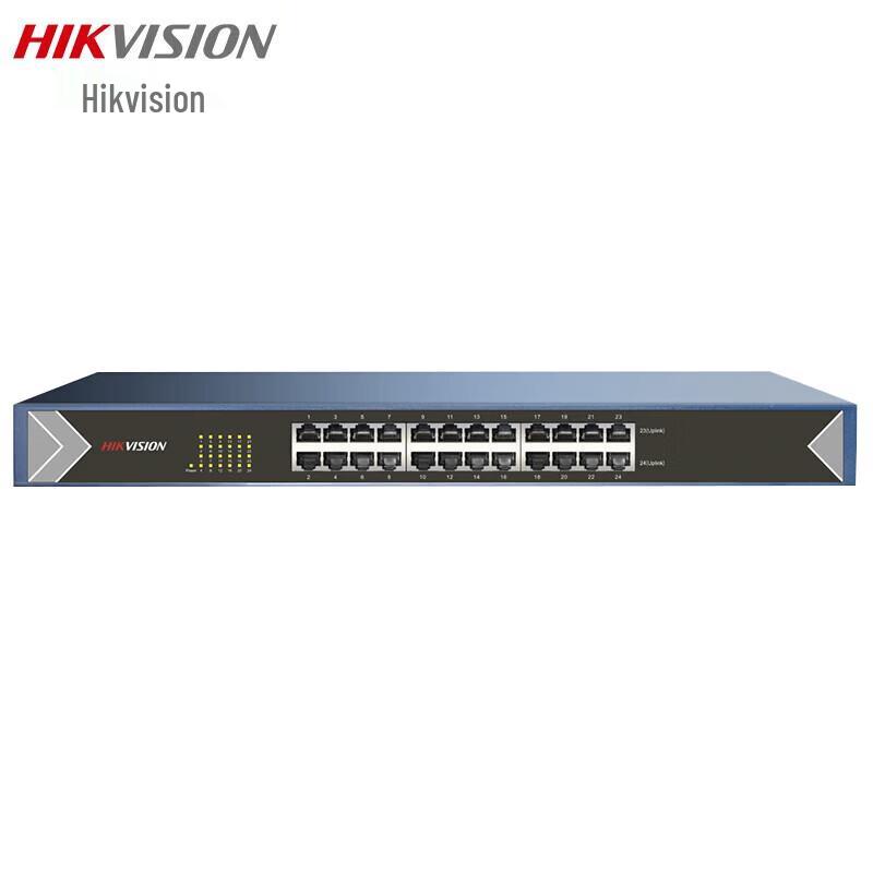 Hikvision 24-Port Gigabit Rack-mount Switch CN plug (adapter included)
Hikvision 24-Port Gigabit Rack-mount Switch CN plug (adapter included)