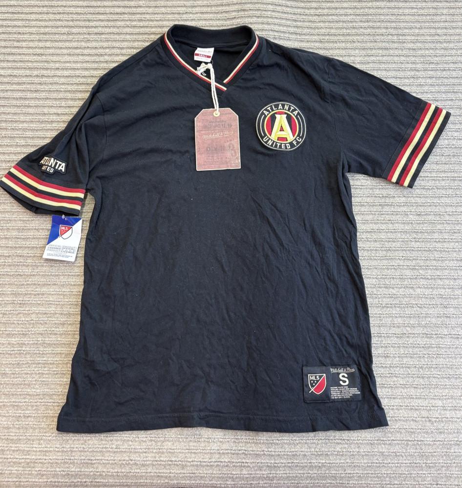 Atlanta United FC Shirt Mens Small Black Red Gold MLS Soccer Mitchell amp Ness New Unisex T-Shirt S
Atlanta United FC Shirt Mens Small Black Red Gold MLS Soccer Mitchell amp Ness New Unisex T-Shirt S