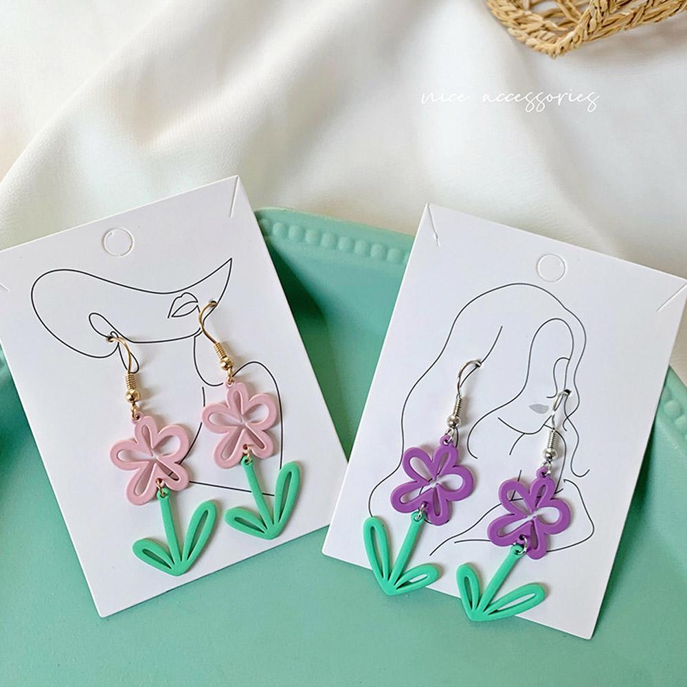 Korean Jewelry Accessories for Women Petal Flower Hook Earrings Dangle Drop Earrings Baking Varnish
Korean Jewelry Accessories for Women Petal Flower Hook Earrings Dangle Drop Earrings Baking Varnish