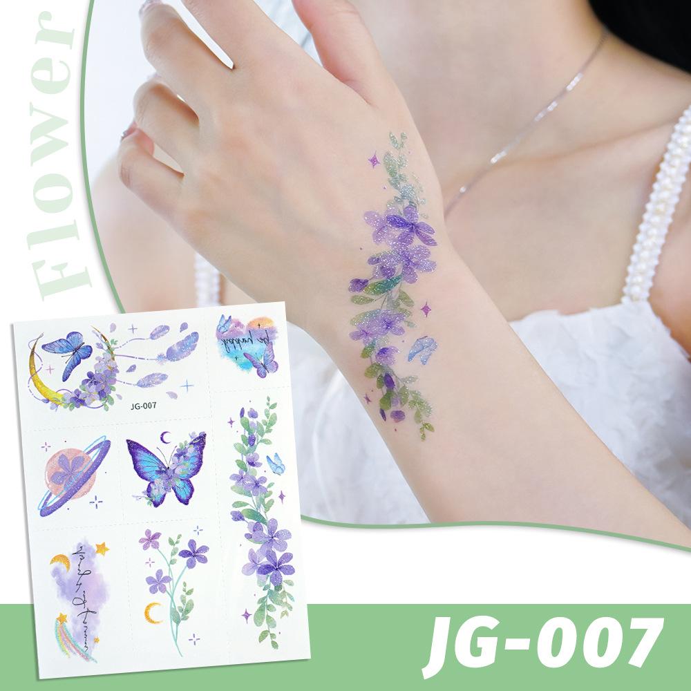 Rikalong Waterproof Cartoon Glitter Tattoo Stickers - Dreamy Gradient Face Designs 120*158mm
Rikalong Waterproof Cartoon Glitter Tattoo Stickers - Dreamy Gradient Face Designs 120*158mm