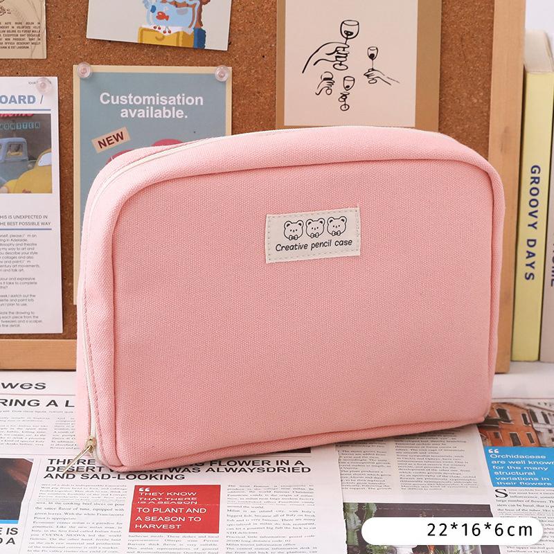 Super Large Capacity Pencil Case Kawaii Canvas 90Degree Opening High-Quality Cosmetic Bag Stationery For Students School Supplies розовый
Super Large Capacity Pencil Case Kawaii Canvas 90Degree Opening High-Quality Cosmetic Bag Stationery For Students School Supplies розовый