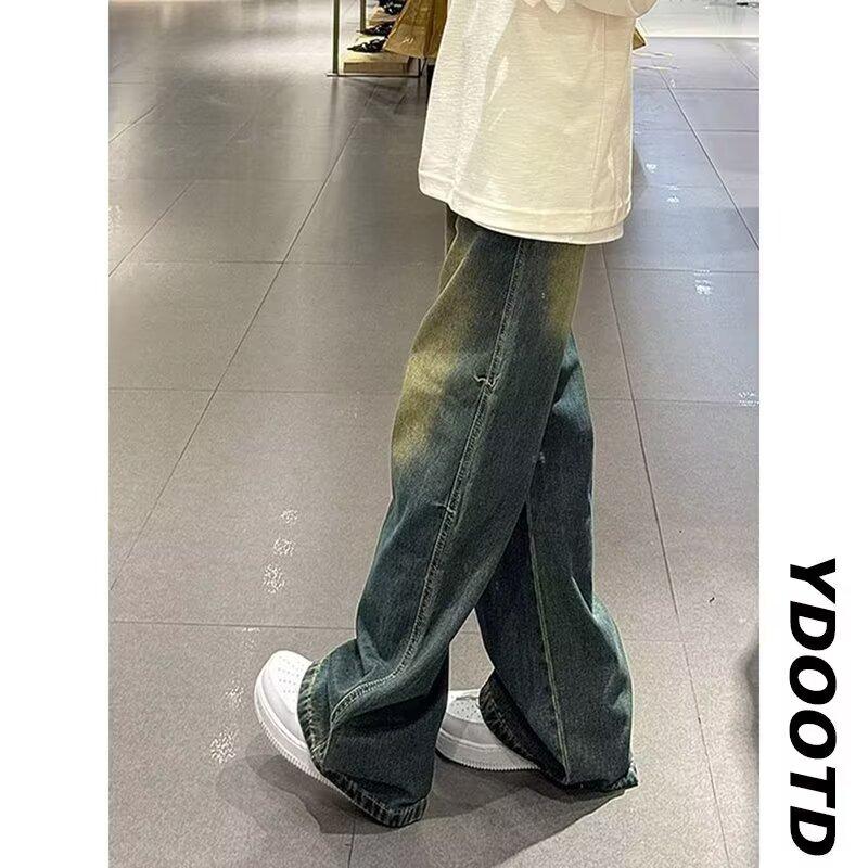 Осенние прямые джинсы мужские потертые повседневные модные брендовые уличные дизайнерские ощущения, прочные и красивые ретро плиссированные брюки длиной до пола 3XL синий
Осенние прямые джинсы мужские потертые повседневные модные брендовые уличные дизайнерские ощущения, прочные и красивые ретро плиссированные брюки длиной до пола 3XL синий