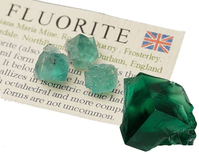 SCIENCE Mini Mineral Green Fluorite Comes in a thumbnail box 4cm Specimen Genius Stone (Fluorite, Origin England, UK) - (approx. square). зелёный
SCIENCE Mini Mineral Green Fluorite Comes in a thumbnail box 4cm Specimen Genius Stone (Fluorite, Origin England, UK) - (approx. square). зелёный