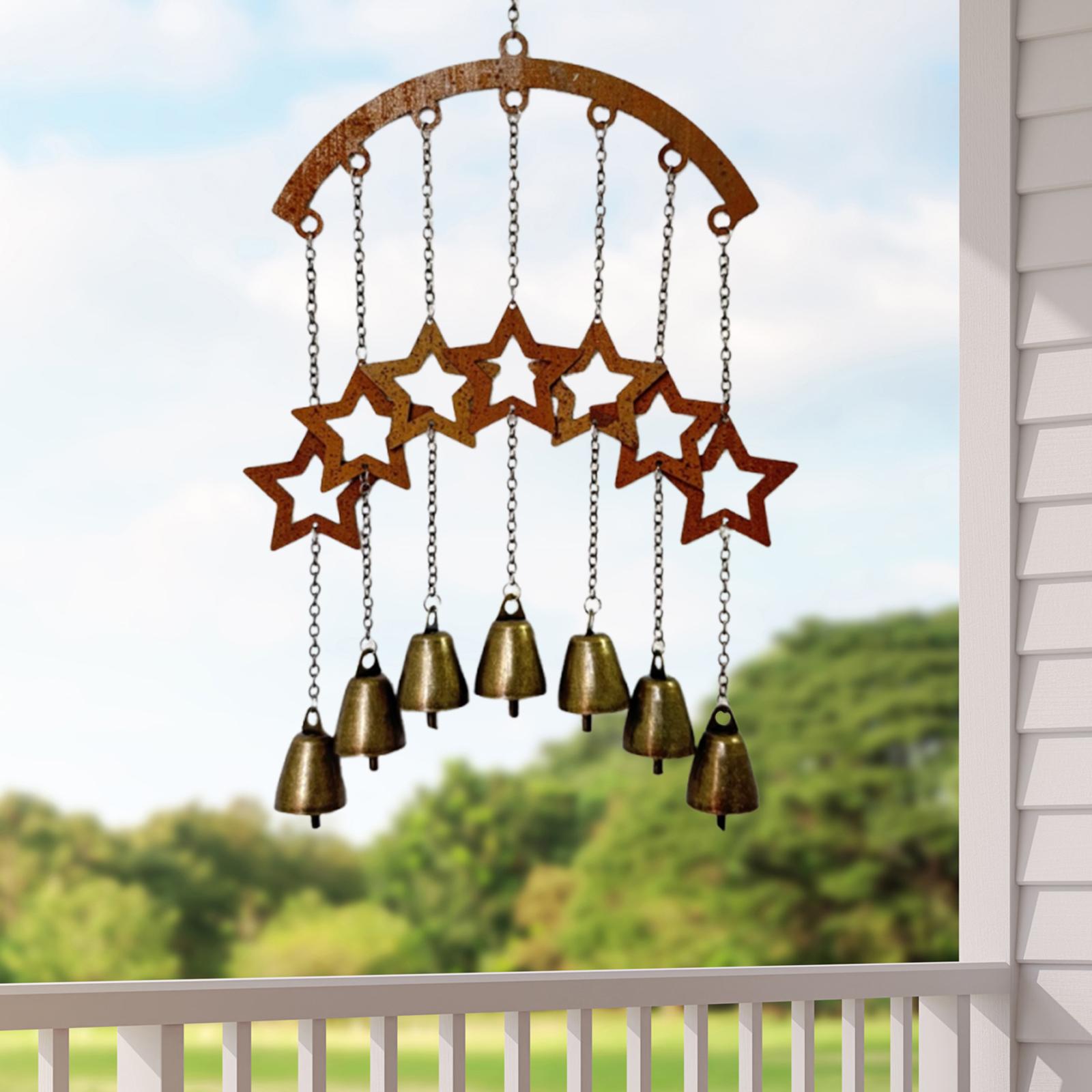 Metal Hanging Wind Chime Windchimes Rustic Antique Housewarming Gift Decorative for Courtyards Front Door Shop Indoor Outdoor
Metal Hanging Wind Chime Windchimes Rustic Antique Housewarming Gift Decorative for Courtyards Front Door Shop Indoor Outdoor