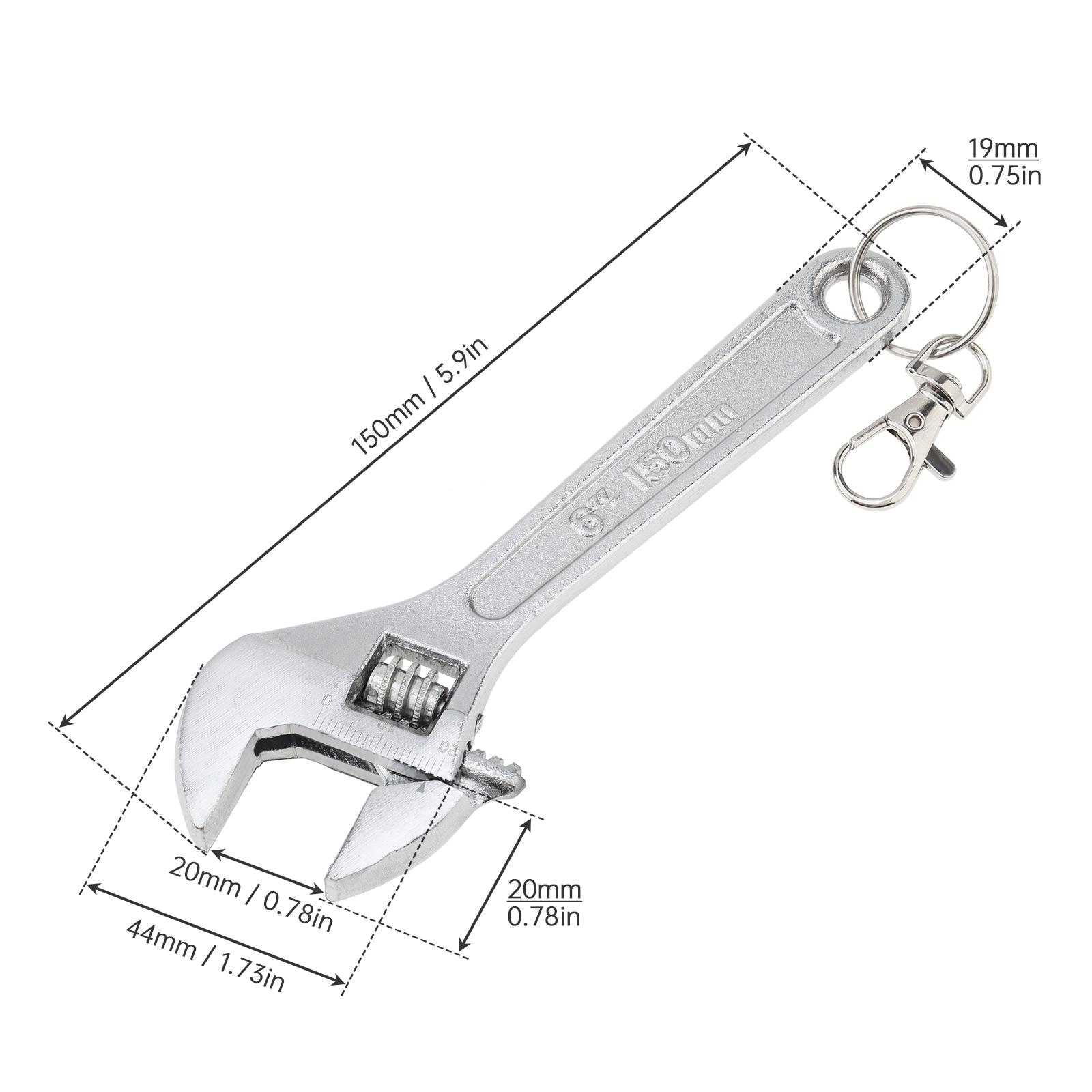4 / 6 / 8-дюймовая прозрачная шкала линейка разводной гаечный ключ с открытым зевом с брелком, максимальная сила захвата, инструмент с антикоррозийным покрытием 6 Inch Silver
4 / 6 / 8-дюймовая прозрачная шкала линейка разводной гаечный ключ с открытым зевом с брелком, максимальная сила захвата, инструмент с антикоррозийным покрытием 6 Inch Silver