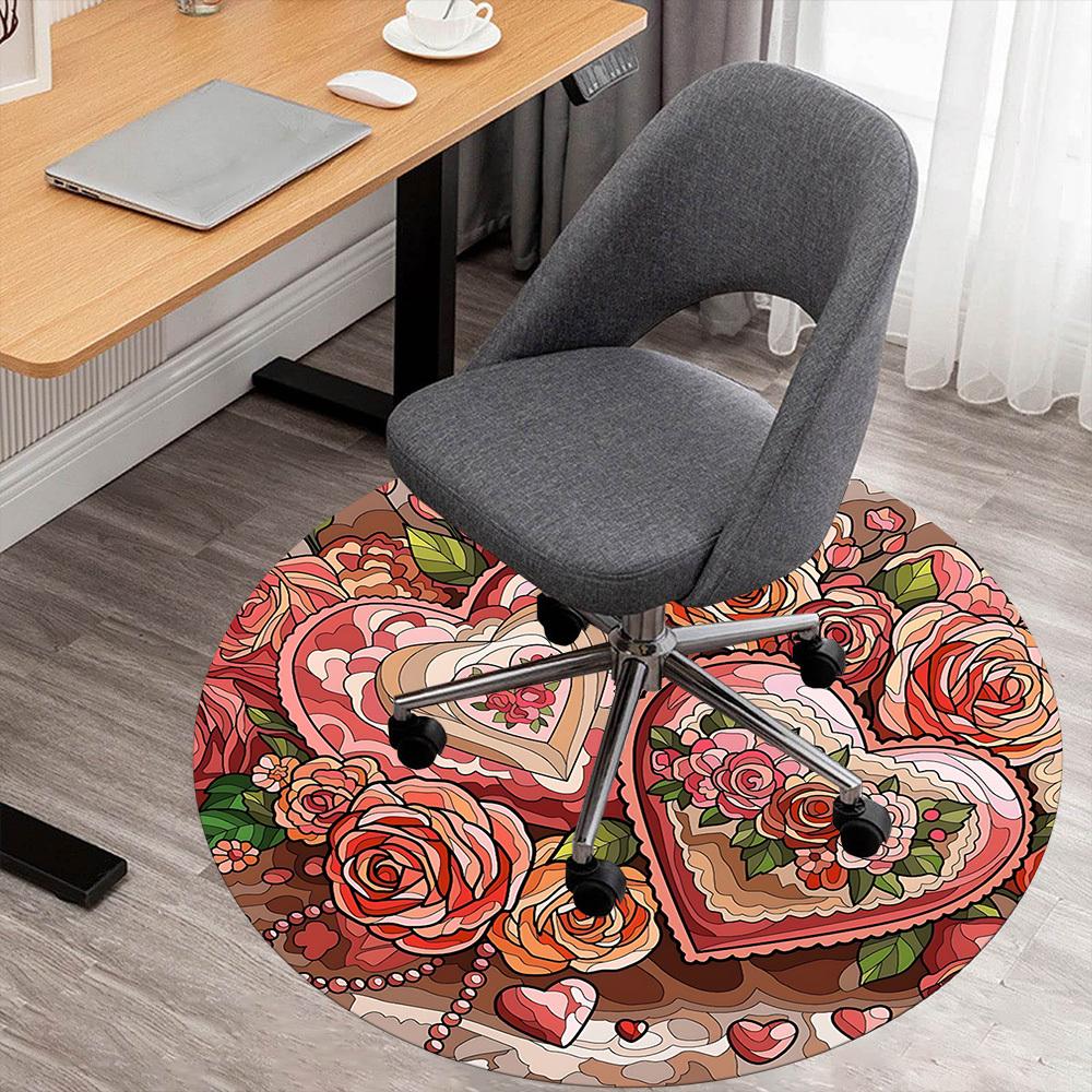 1pc heart flowers Round Chair mat Area Rug - Non-Slip, Floor Mat for Office, Bedroom, and Indoor Decor c1125392 80cm by 80cm
1pc heart flowers Round Chair mat Area Rug - Non-Slip, Floor Mat for Office, Bedroom, and Indoor Decor c1125392 80cm by 80cm