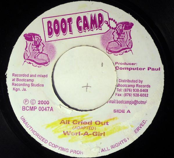 7inch Record WORLAGIRL All Cried Out BCMP0047 Boot Camp Recor 2000 Jamaica Reggae Ska Dub Used
7inch Record WORLAGIRL All Cried Out BCMP0047 Boot Camp Recor 2000 Jamaica Reggae Ska Dub Used
