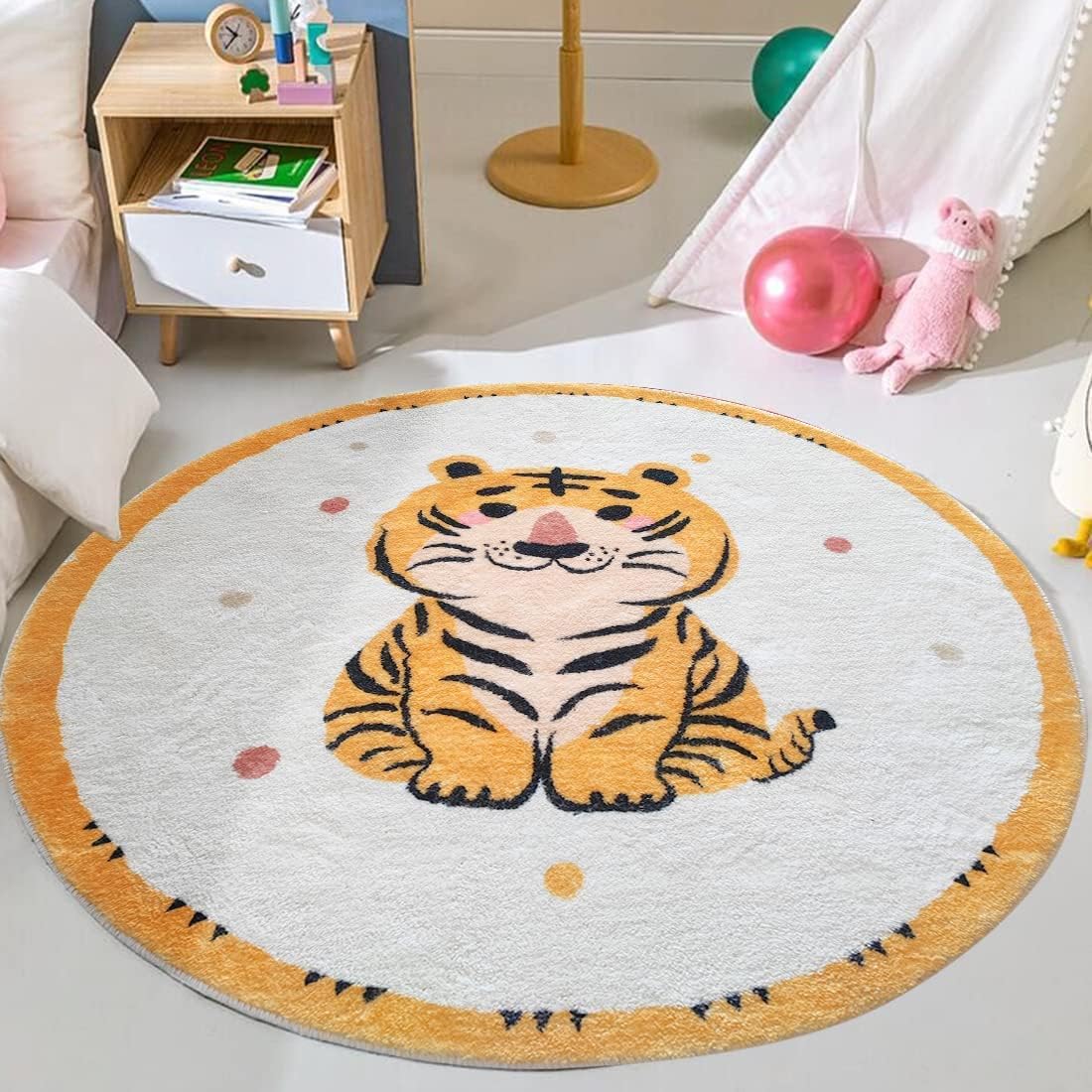 Alfombrilla de felpa con patrón de animales para bebé,alfombras de estilo nórdico para sala de estar,decoración de dormitorio 60cmx60cm
Alfombrilla de felpa con patrón de animales para bebé,alfombras de estilo nórdico para sala de estar,decoración de dormitorio 60cmx60cm