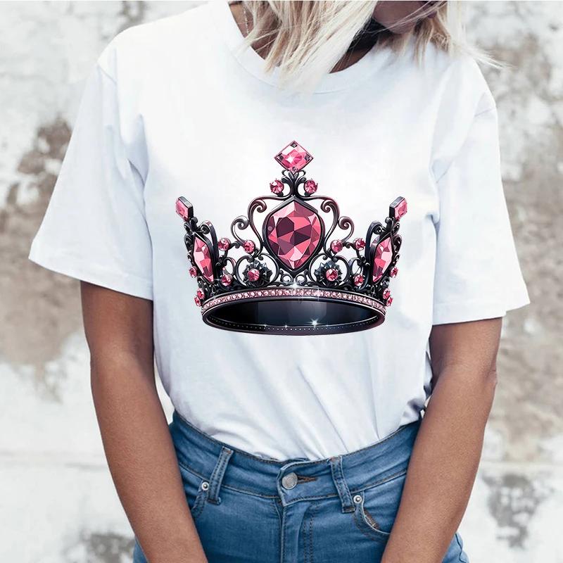 Женские футболки с принтом Crown Letter, рубашки с коротким рукавом Crown, летняя футболка с круглым вырезом, повседневные топы XXXL золотой
Женские футболки с принтом Crown Letter, рубашки с коротким рукавом Crown, летняя футболка с круглым вырезом, повседневные топы XXXL золотой