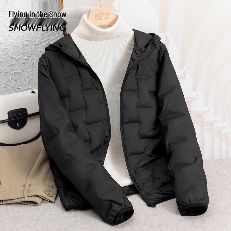 Женская легкая пуховая куртка с капюшоном для снежной погоды - Короткая, стильная и теплая для осени/зимы 2025. 165/L
Женская легкая пуховая куртка с капюшоном для снежной погоды - Короткая, стильная и теплая для осени/зимы 2025. 165/L