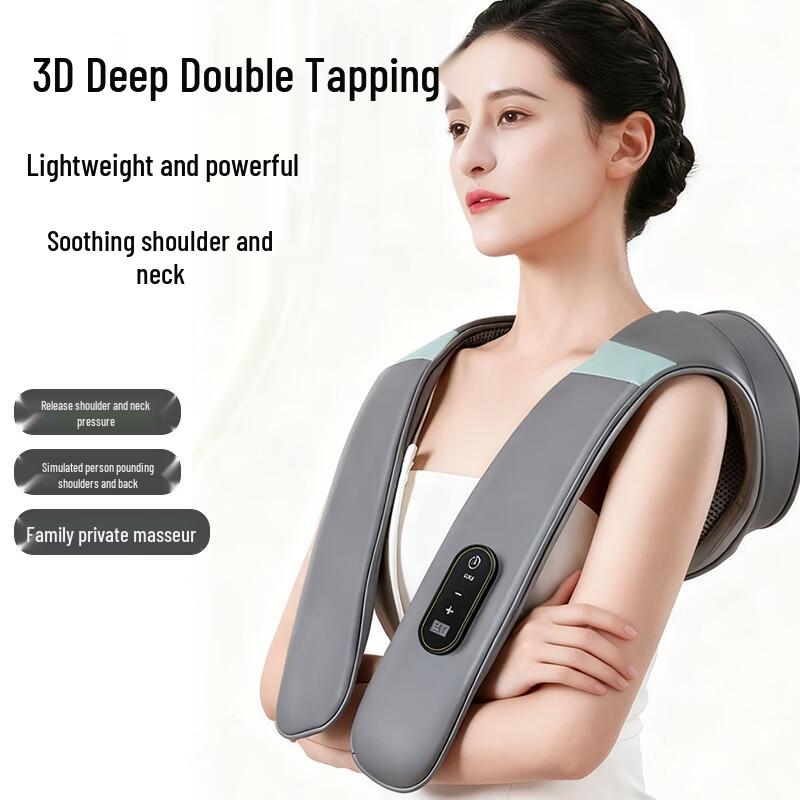 GRAMEI 3D Kneading Shoulder and Neck Massager
GRAMEI 3D Kneading Shoulder and Neck Massager